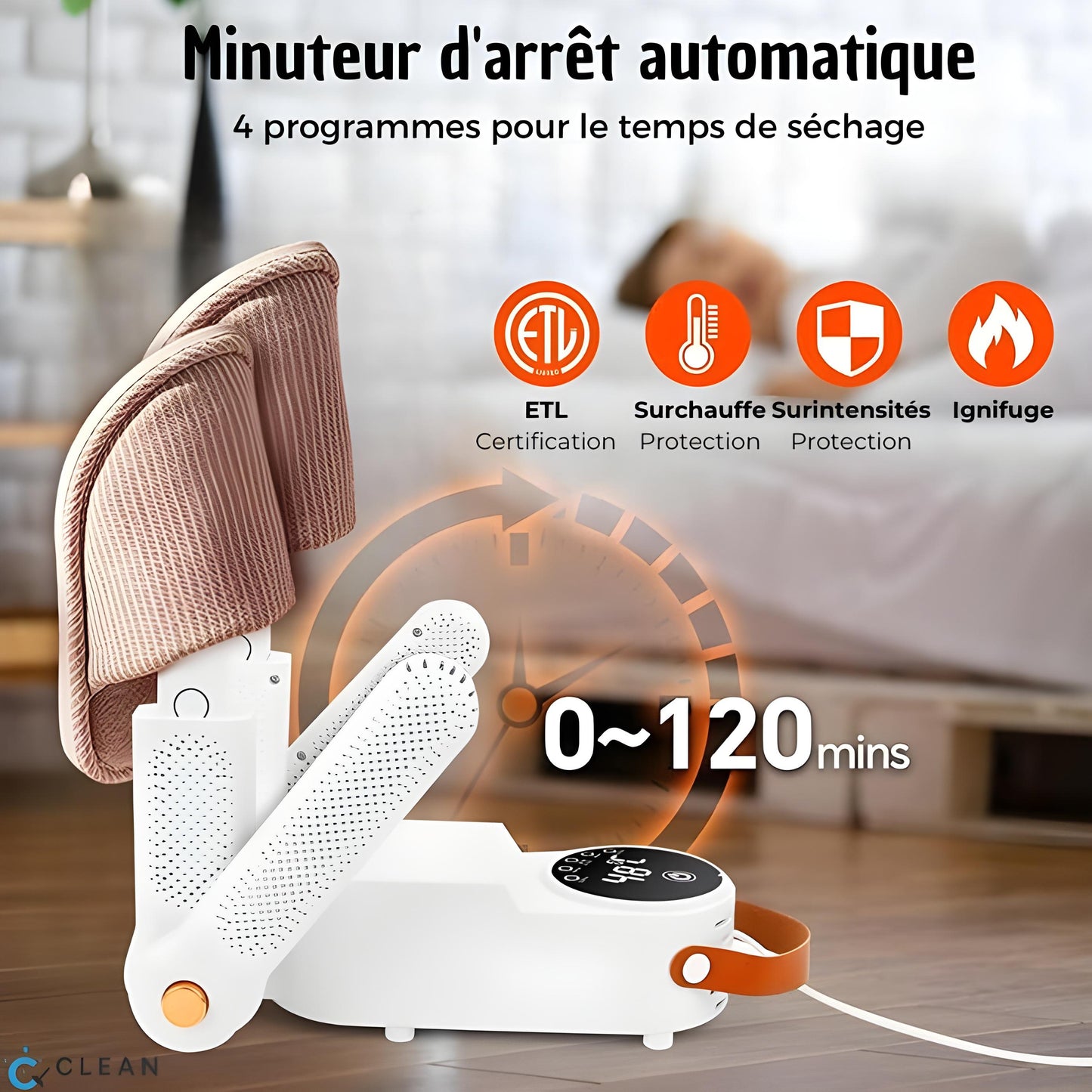 Sèche-Chaussures Multi-Fonctions